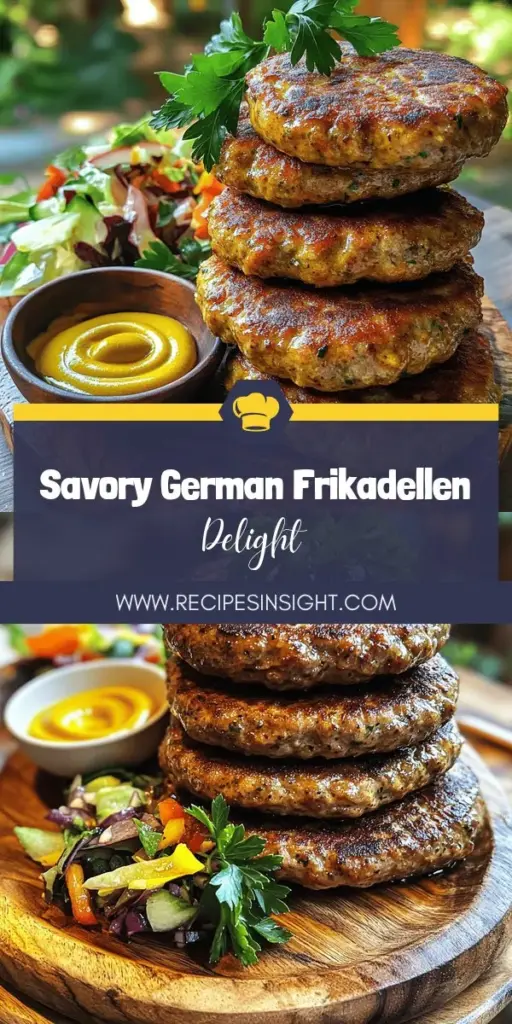 Discover the rich flavors and comforting history of authentic German frikadellen, a true staple of German cuisine! These delicious meat patties, made from a savory mix of ground beef and pork, are perfect for any meal. Explore our easy-to-follow recipe, learn the best cooking methods, and find out how to serve them with traditional sides for an unforgettable dining experience. Click through to dive into the wonderful world of frikadellen and elevate your next meal!
