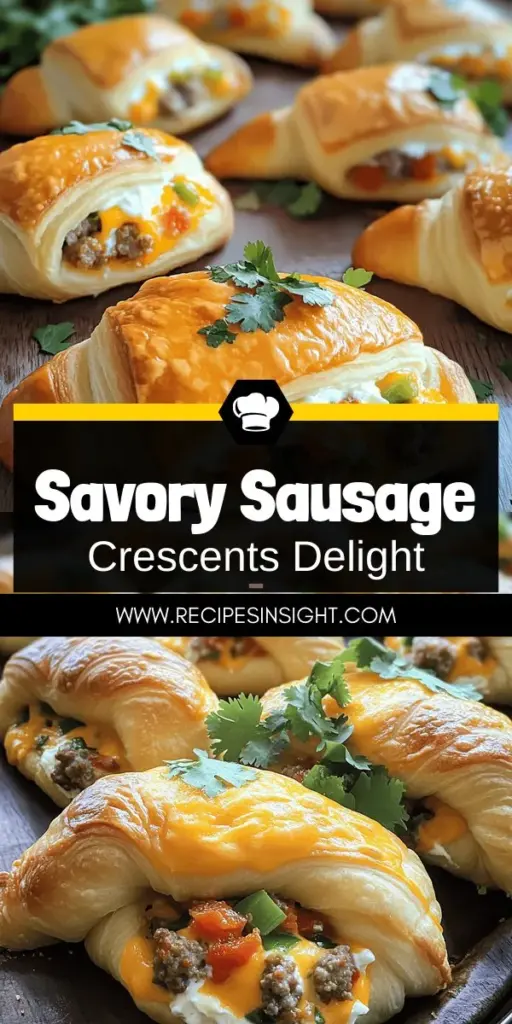 Looking for a quick and delicious snack? Rotel Sausage & Cream Cheese Crescents are the perfect choice! This easy recipe combines savory sausage, creamy cheese, and zesty Rotel tomatoes, all wrapped in warm crescent dough. Perfect for parties or a cozy night in, these tasty treats are sure to impress. Click through to discover the complete recipe and tips for making this crowd-pleaser today!