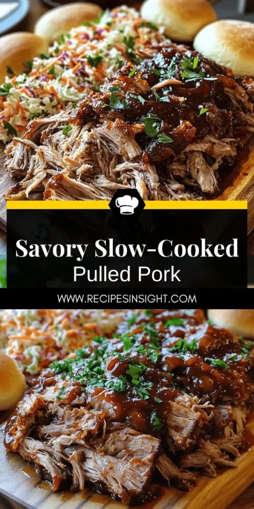 Impress your guests with the ultimate Crockpot Pulled Pork! This simple and tasty recipe guide reveals how to achieve tender, flavorful pulled pork using just a few ingredients. Learn about the best cuts, seasoning tips, and cooking techniques that will make your meal unforgettable. Dive into delicious variations and serving suggestions that will elevate your gatherings. Click through to explore the full recipe and start your cooking adventure today!