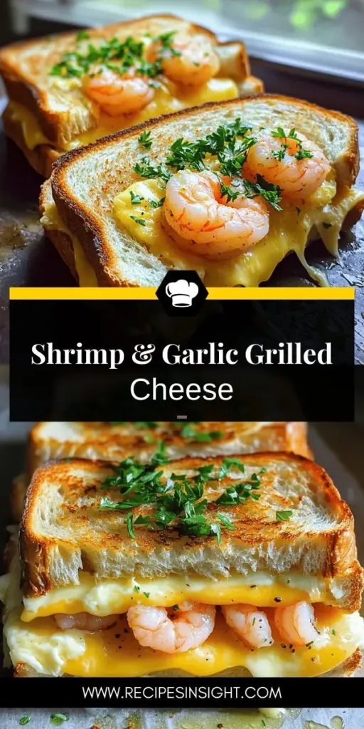 Savor the mouthwatering experience of a Garlic Butter Shrimp Grilled Cheese Sandwich with this irresistible recipe. Discover how to elevate your comfort food game by combining succulent shrimp, rich garlic butter, and melty cheese between crispy sourdough. Get tips on selecting fresh ingredients, grilling techniques, and tasty variations to make this gourmet sandwich your own. Ready to indulge? Click through for the full recipe and transform your meal today!