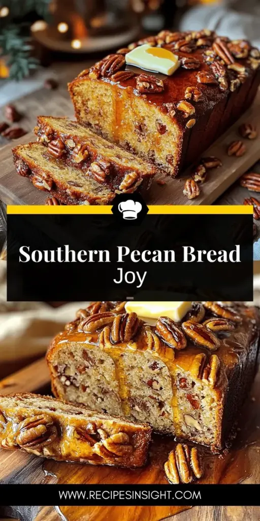 Indulge in the deliciousness of Sweet Alabama Pecan Bread, a warm and moist loaf that brings Southern charm to your table! This simple recipe features rich flavors, crunchy pecans, and easy-to-follow steps that are perfect for bakers of all levels. Discover essential ingredients, handy tips, and delightful variations to personalize your bread. Don’t miss out on this comforting classic! Click through to explore the full recipe and start your baking adventure today!