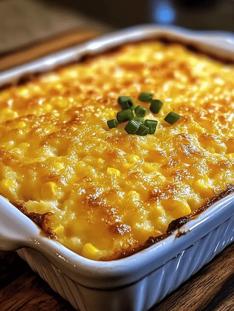 Discover the ultimate Southern Corn Pudding recipe that brings warmth and comfort to your table. With sweet corn, creamy textures, and a hint of buttery goodness, this classic dish is perfect for family gatherings or cozy dinners. Easy to make and absolutely delicious, it’s a must-try for anyone who loves Southern cuisine. Dive into the rich flavors of the South and impress your friends and family with this comforting staple!