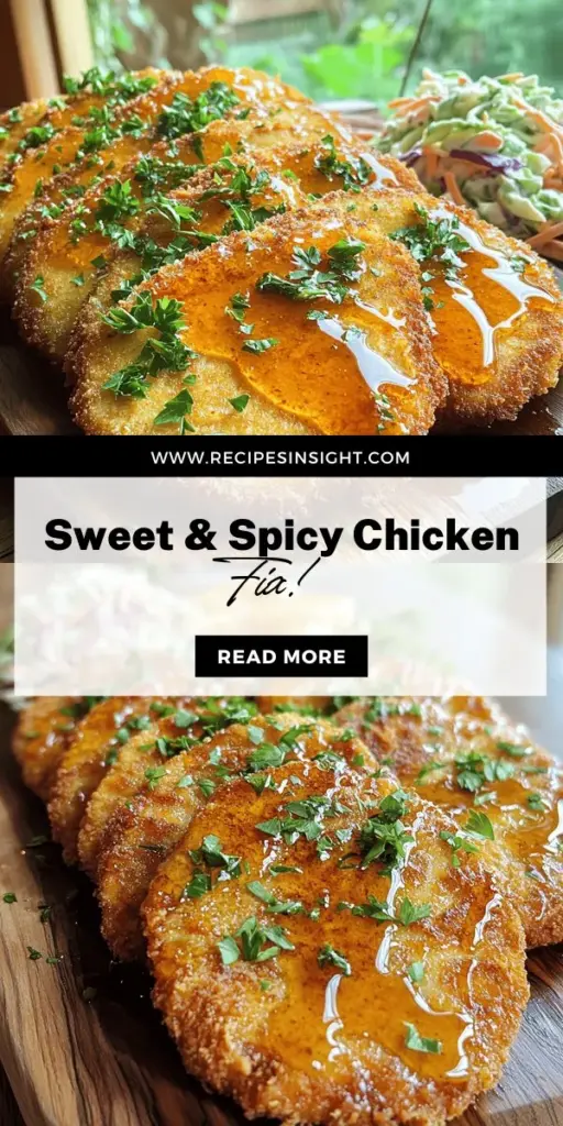 Elevate your dinner with this Hot Honey Chicken Cutlets recipe that brings together crispy chicken and a sweet-spicy glaze. Perfect for any occasion, this dish will impress your family and friends alike! Discover essential ingredients, cooking tips, and creative serving ideas that take these cutlets to the next level. Ready to spice up your meals? Click through to explore this flavorful and easy recipe now!