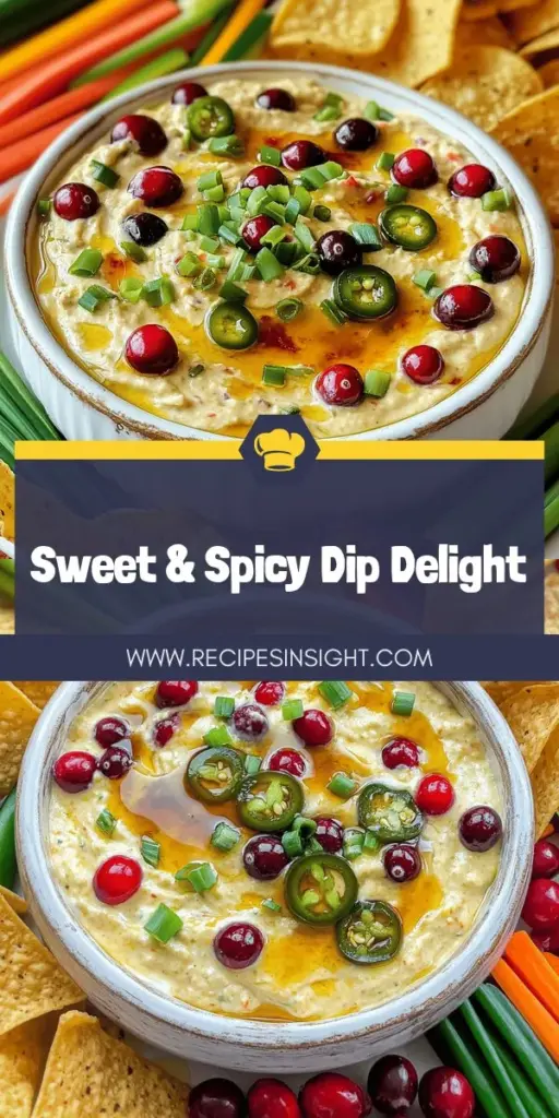 Elevate your snack game with this quick and tasty Cranberry Jalapeño Dip that's guaranteed to impress your guests! This crowd-pleasing recipe combines the sweetness of cranberries with the perfect kick from jalapeños, all blended into a creamy delight. Discover essential ingredients, easy preparation steps, and creative serving ideas that make it a hit for any gathering. Click through to explore the full recipe and enjoy this delicious dip at your next event!