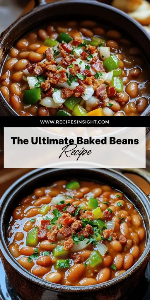 Ready to make the best baked beans ever? This deliciously simple recipe will take you through the must-have ingredients and easy steps to create a comforting dish everyone loves. Discover how to perfectly cook your beans from scratch and elevate them with tasty tweaks! Perfect for gatherings or family dinners, your homemade baked beans will steal the show. Click through to explore the full recipe and impress your guests!