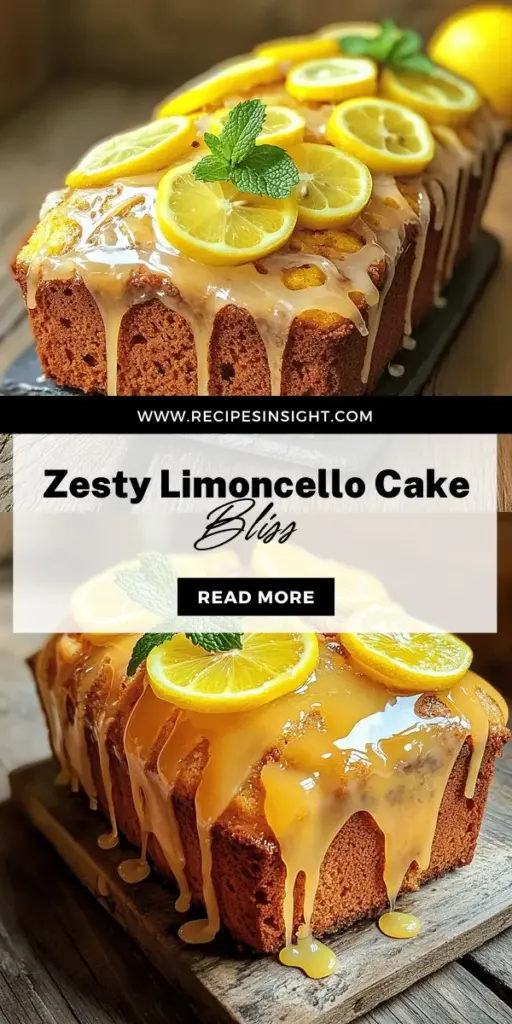 Indulge in the delightful world of Limoncello cake with our easy recipe guide! This zesty dessert is perfect for any occasion, featuring fresh lemon flavors and versatile ingredients that cater to all dietary needs. Discover step-by-step instructions, creative frosting ideas, and fun serving suggestions that will wow your guests. Ready to impress with this refreshing treat? Click through to explore the full recipe and bring a slice of Italy to your table!