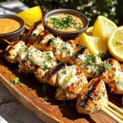 To make garlic parmesan chicken skewers, you need a few key ingredients. Each one plays a big role in creating great flavor.