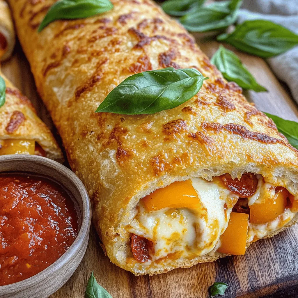 To make a great cheese and pepperoni stromboli, you need key ingredients. First, start with pizza dough. You can use store-bought or make your own homemade stromboli dough. Both options work well and save time.