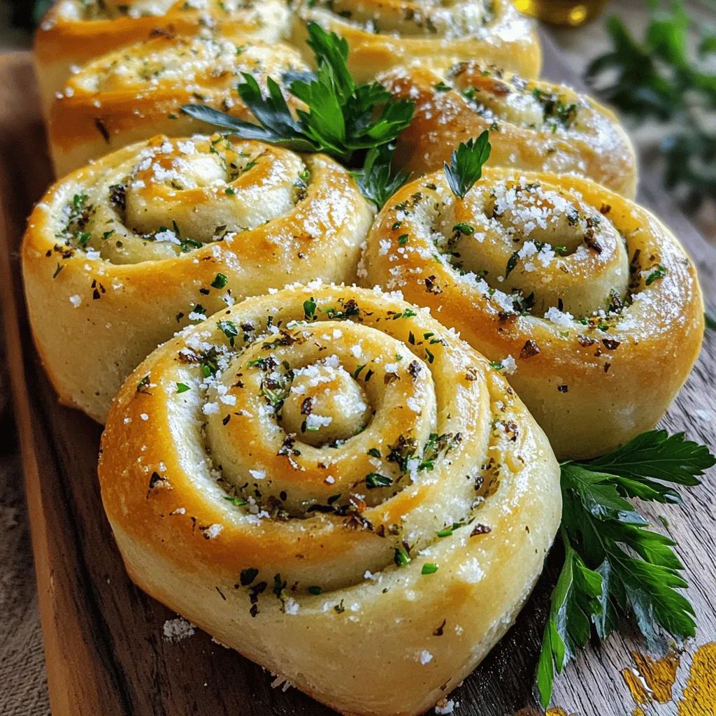 To make garlic swirl bread, you need a few key ingredients.