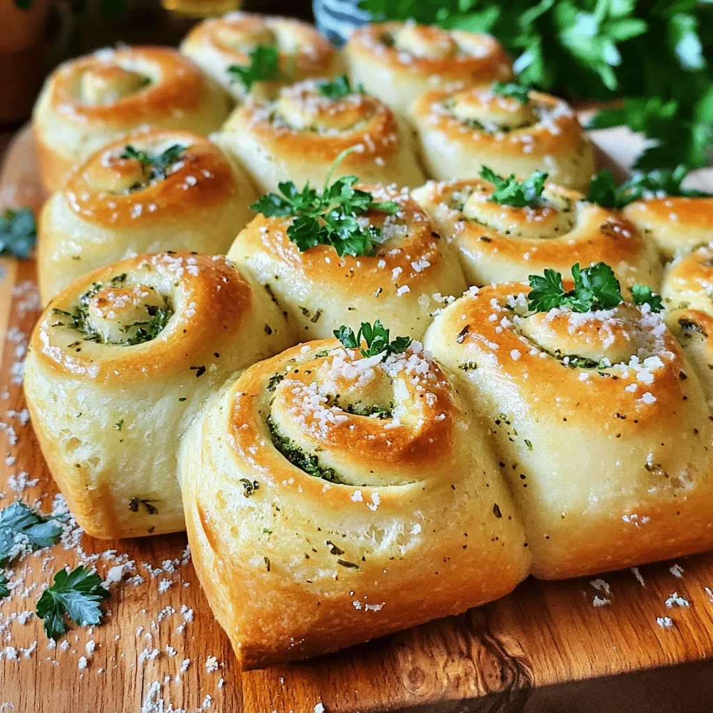 To make garlic swirl bread, you need a few key ingredients.