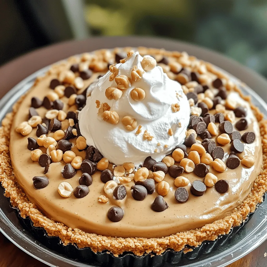To make a no bake peanut butter pie, you need a few key ingredients. First, let’s talk about the crust.