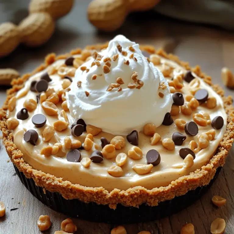 To make a no bake peanut butter pie, you need a few key ingredients. First, let’s talk about the crust.