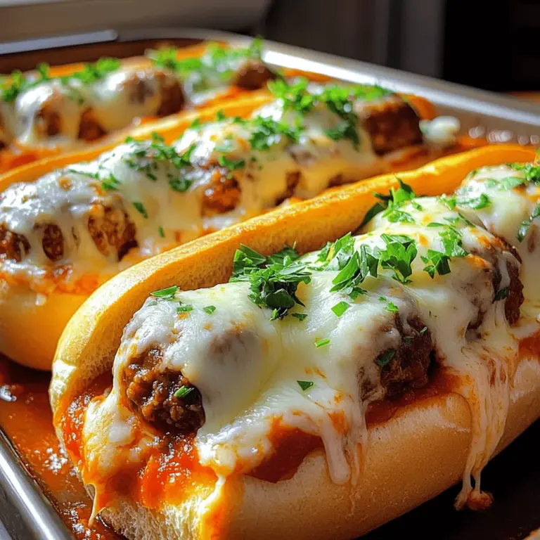 To make great homemade meatball subs, you need just a few key ingredients. The base for the meatballs includes ground beef and ground pork. This mix gives your meatballs a nice taste and texture. You can use one pound of beef and half a pound of pork.