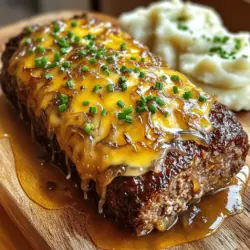 French Onion Meatloaf Flavorful and Comforting Recipe