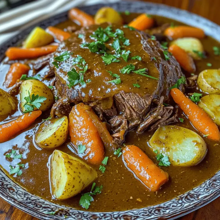 To make Instant Pot pot roast, you need simple ingredients and a few steps. Here’s what you will need: