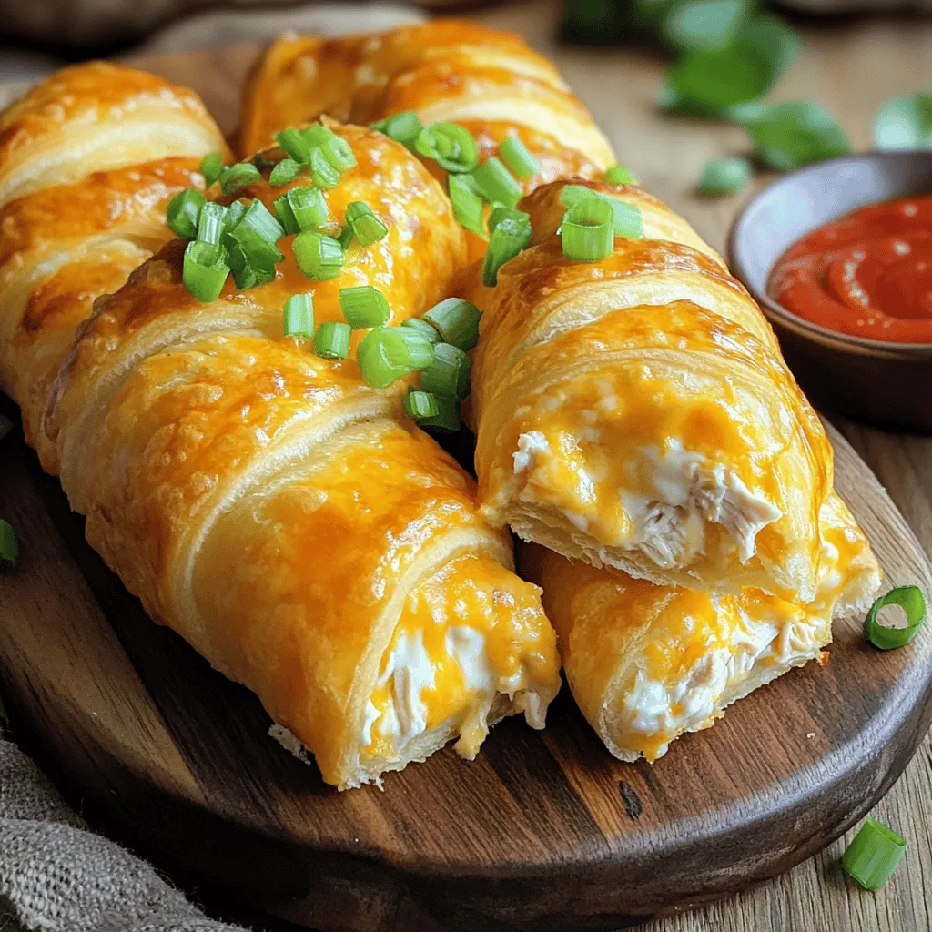 To make cheesy chicken crescent rolls, you need simple ingredients. This recipe is quick and fun. Here’s what you’ll need: