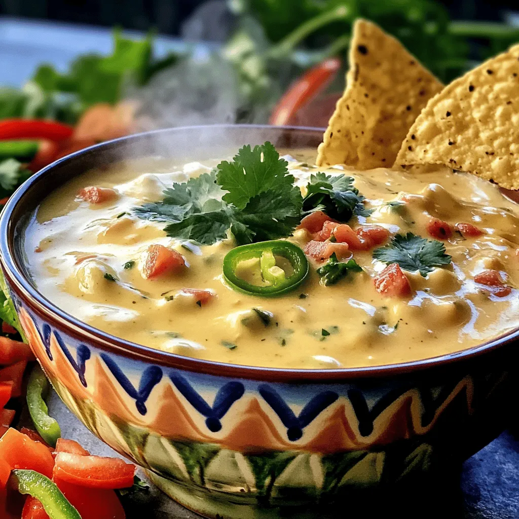 Queso Blanco is a smooth, creamy cheese popular in many dishes. It is made from milk, often cow's milk. This cheese melts well, making it great for dipping or topping.
