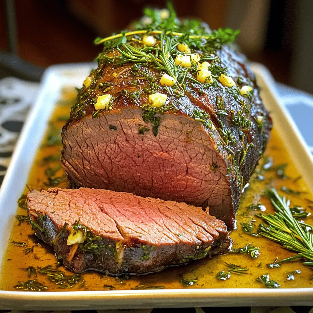 To make an herb butter beef tenderloin roast, you need fresh and flavorful ingredients. Let’s break down what you will need.