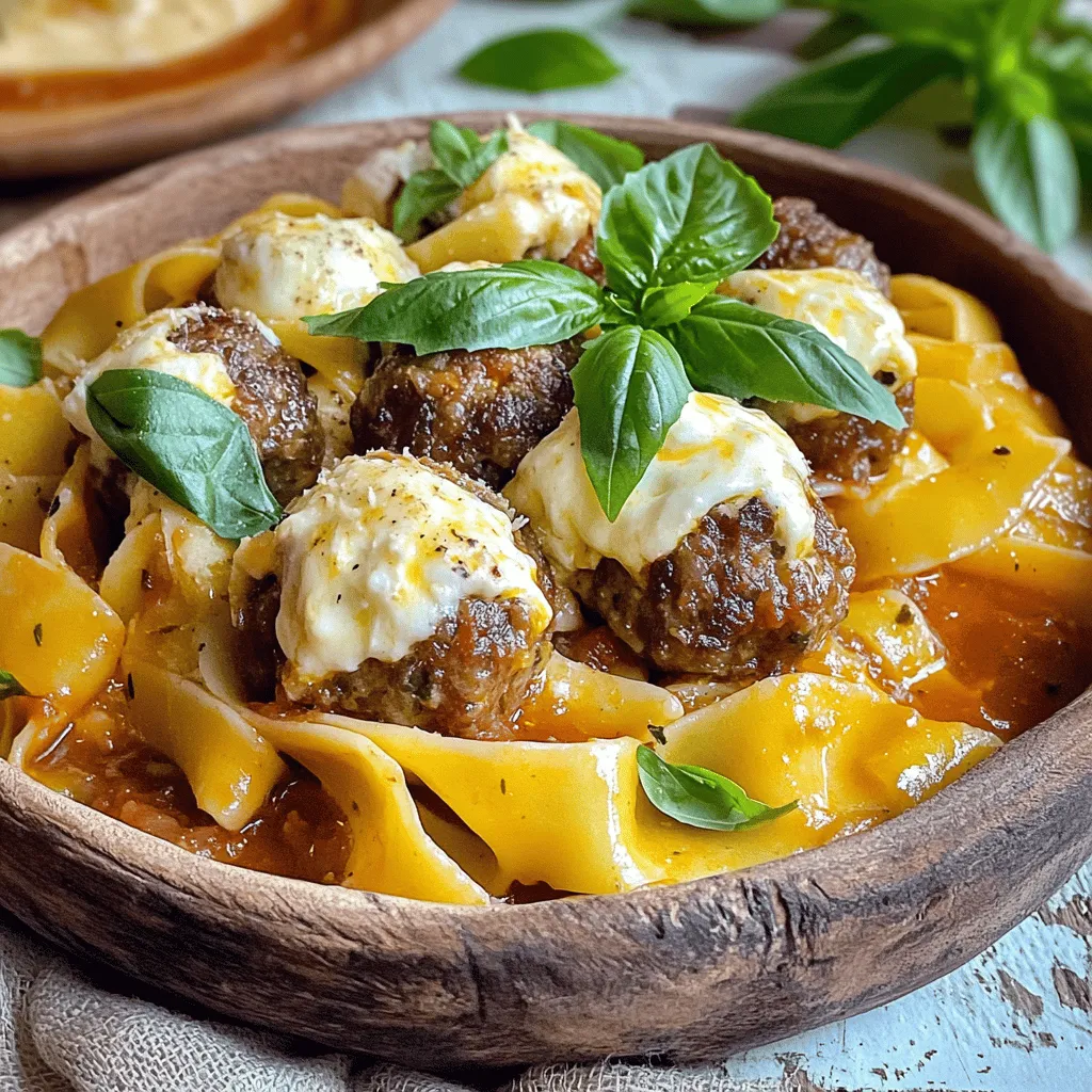 To create pappardelle and stuffed meatballs, you need fresh ingredients. For pappardelle, you need just pasta flour, eggs, and salt. The best pappardelle recipes use eggs for a rich flavor and chewy texture.