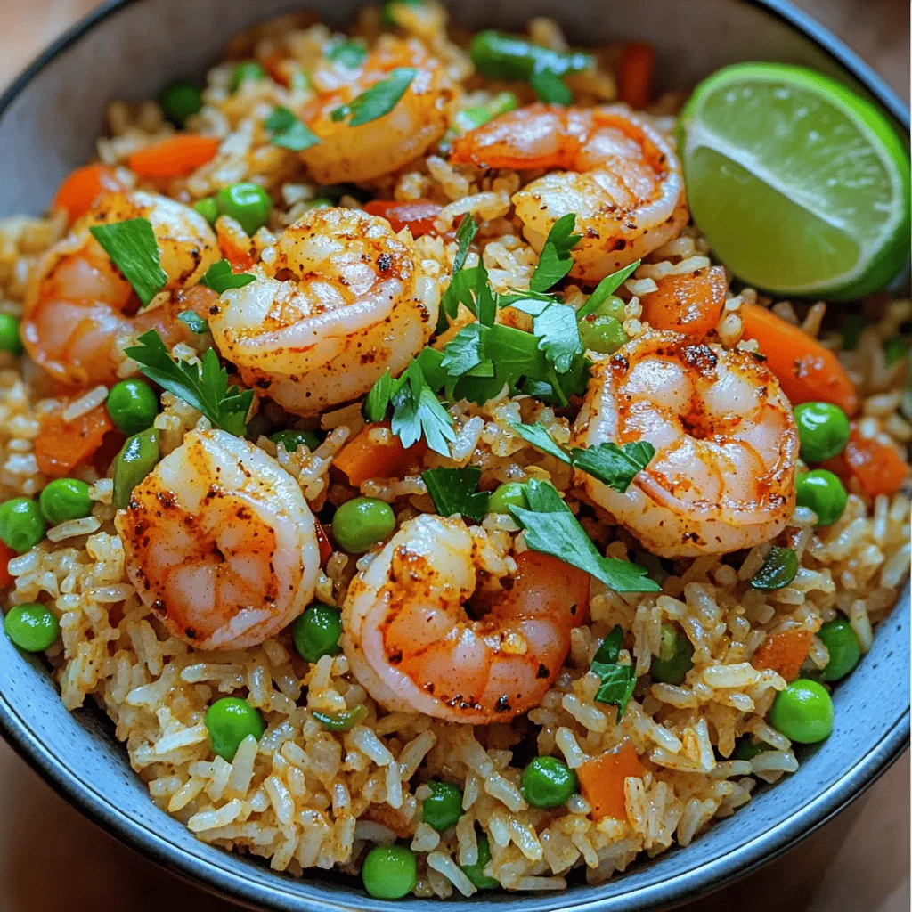 Cajun shrimp fried rice is a simple dish packed with flavor. You need a few key ingredients to make it shine.