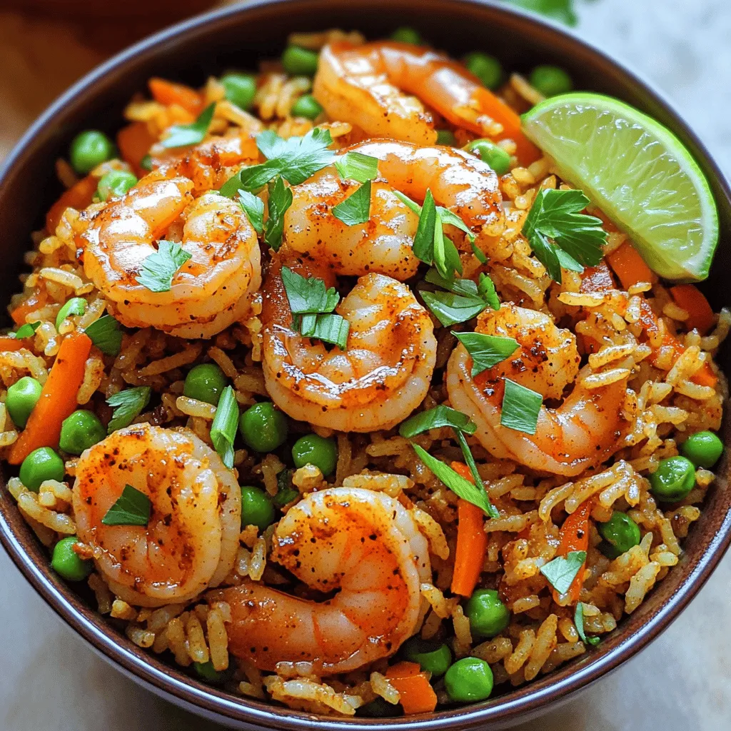 Cajun shrimp fried rice is a simple dish packed with flavor. You need a few key ingredients to make it shine.