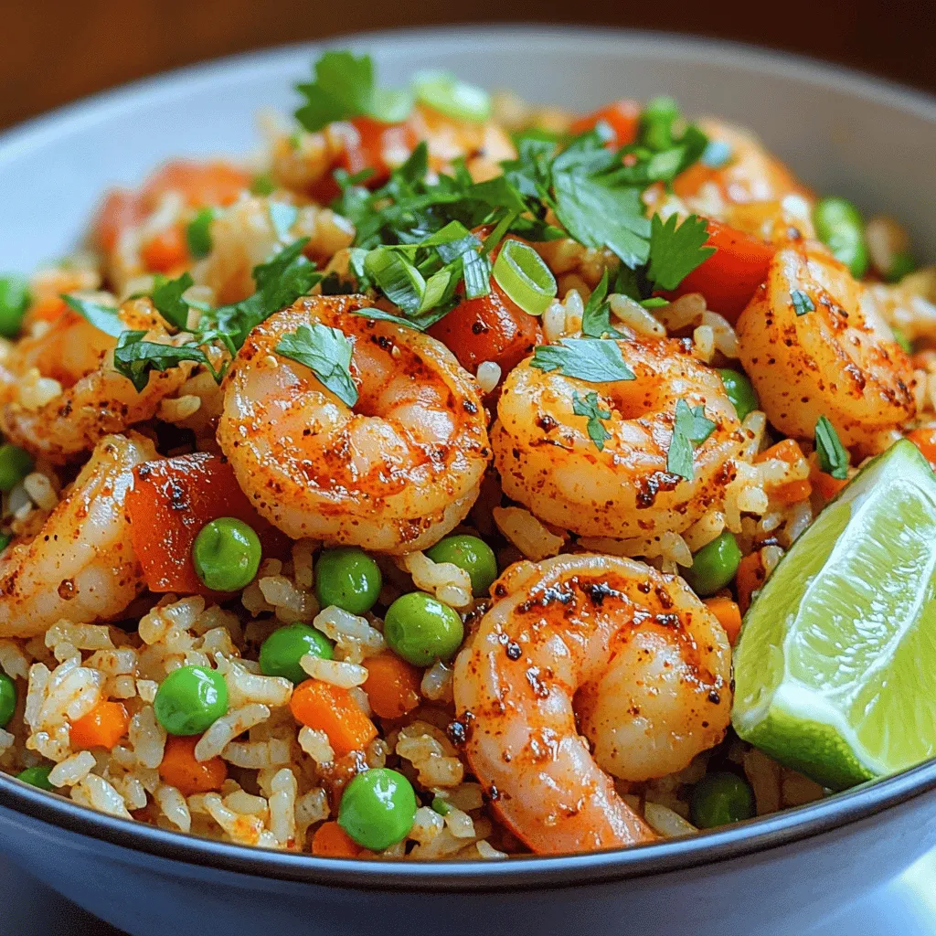 Cajun shrimp fried rice is a simple dish packed with flavor. You need a few key ingredients to make it shine.