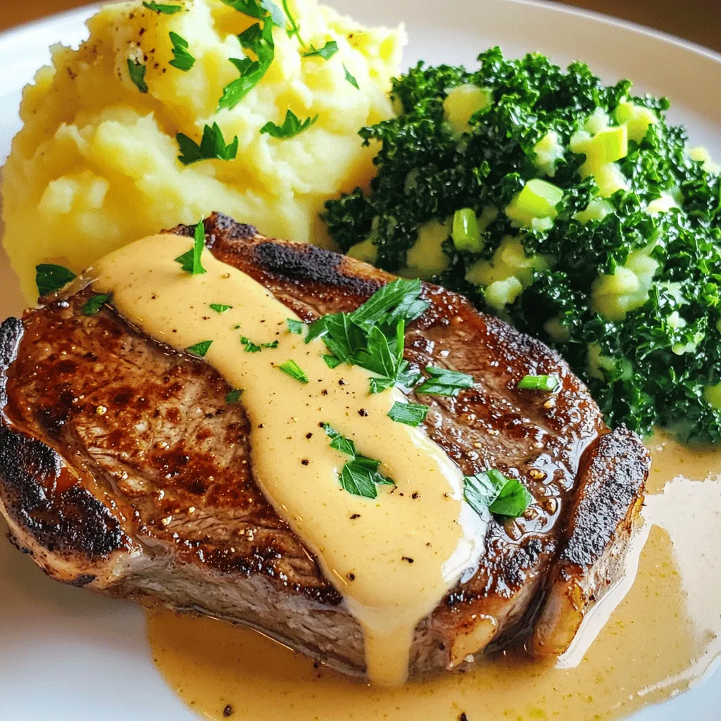 Gaelic Irish Steaks with Whiskey Cream and Colcannon Delight - Recipes ... Gaelic Irish Steaks with Whiskey Cream and Colcannon Delight - Recipes ...