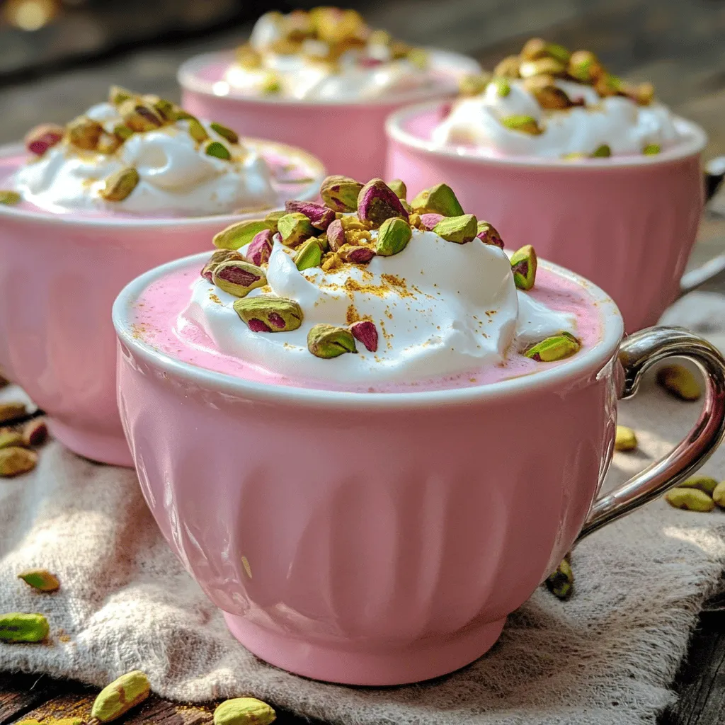 To make authentic pink chai, you need a few key ingredients. The main component is green tea leaves, specifically Kashmiri tea. This tea gives the drink its unique flavor. Next, you need baking soda. This is crucial for the color transformation during brewing.