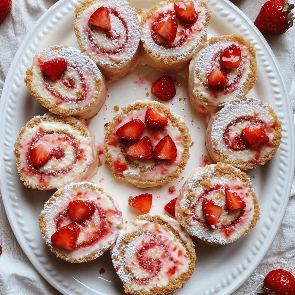 Easy strawberry cheesecake rolls are a fun, tasty dessert. They have a creamy filling wrapped in soft tortillas. This dessert is popular because it is simple to make and requires no baking.