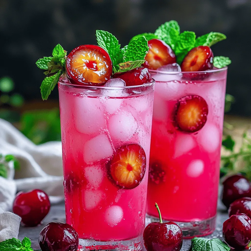 Cherry Earl Grey Milk Tea is a delightful drink that blends sweet cherries with the unique taste of Earl Grey. To create this tasty beverage, you need a few key ingredients.