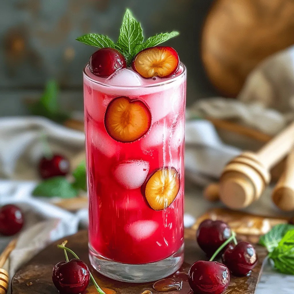 Cherry Earl Grey Milk Tea is a delightful drink that blends sweet cherries with the unique taste of Earl Grey. To create this tasty beverage, you need a few key ingredients.