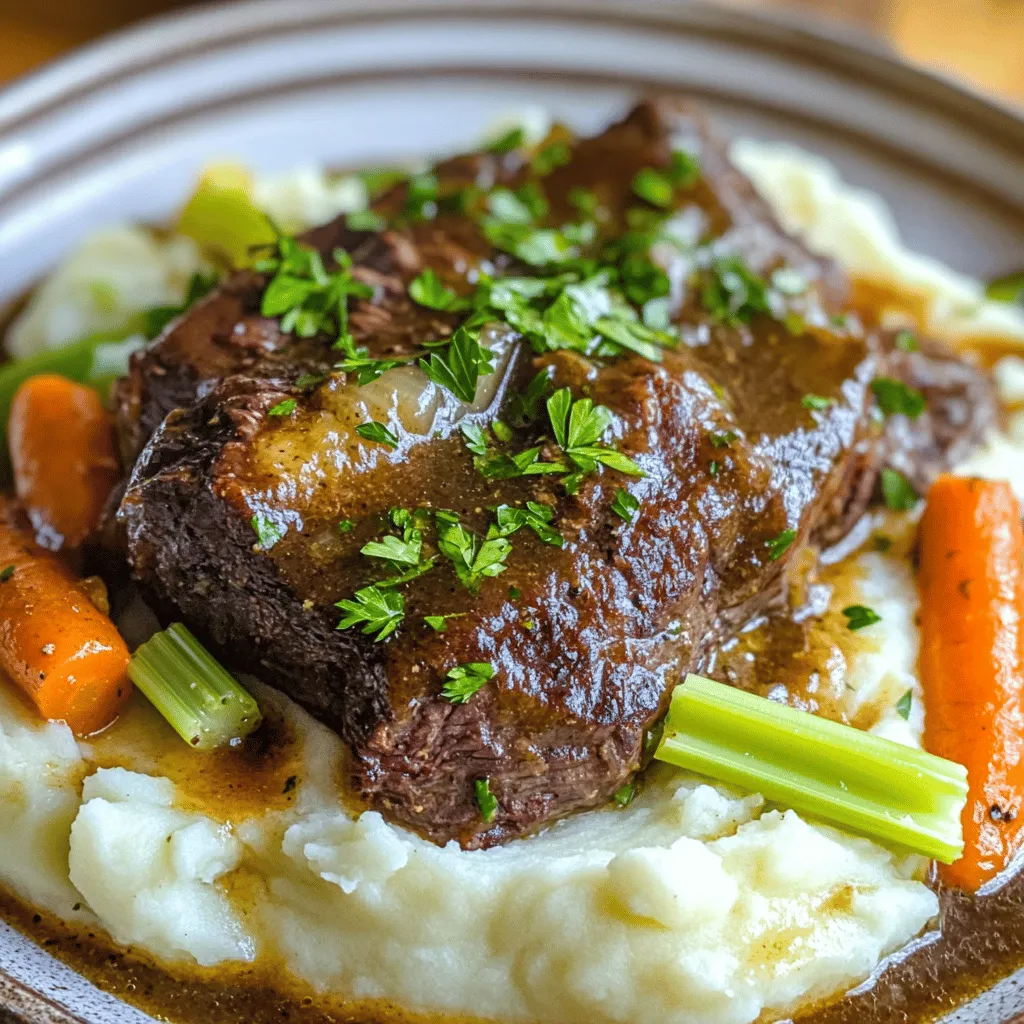 To create the perfect pot roast, you need to pick the right beef cut. The beef chuck roast is ideal. It has fat and flavor, which makes it tender when cooked slowly. Look for a piece with good marbling. This fat will melt and keep the meat moist.