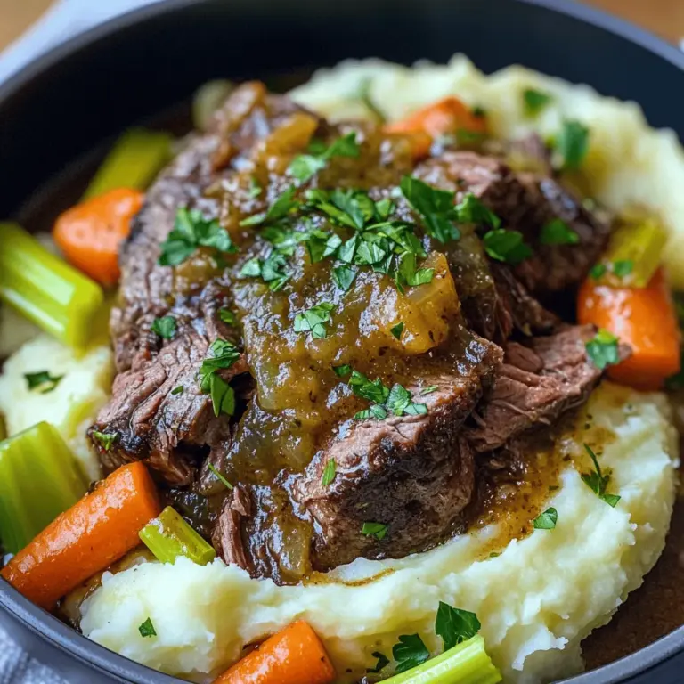 To create the perfect pot roast, you need to pick the right beef cut. The beef chuck roast is ideal. It has fat and flavor, which makes it tender when cooked slowly. Look for a piece with good marbling. This fat will melt and keep the meat moist.