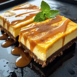 - Cream Cheese, Pumpkin Puree, and Spices Cream cheese makes the bars creamy. Pumpkin puree adds rich flavor. Spices like cinnamon and nutmeg give warmth.