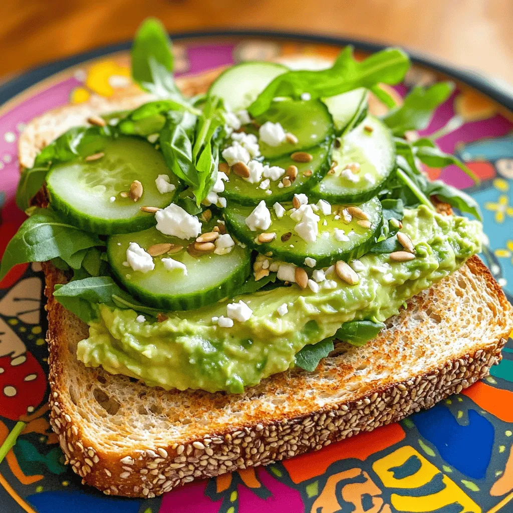 To make a Green Goddess Sandwich, gather these tasty ingredients:
