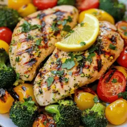 Sheet Pan Lemon Herb Chicken and Veggies Delight