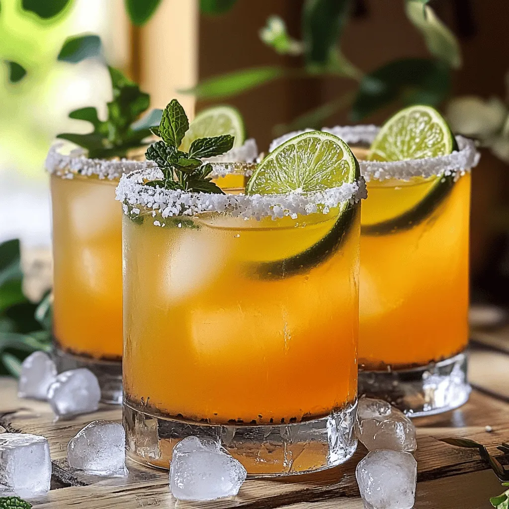 To make a tasty tamarind margarita, you need some key items. Here’s what you will need: