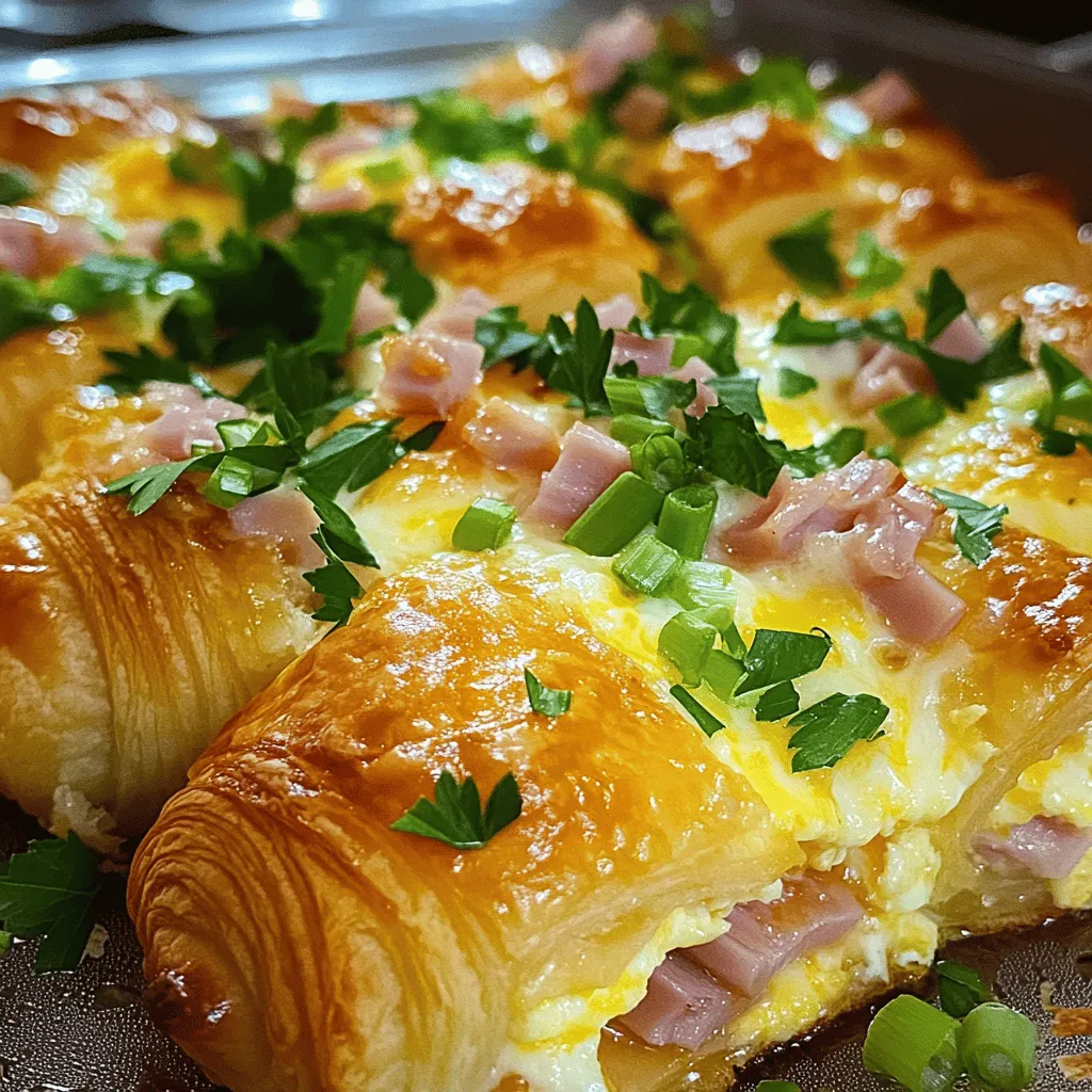 - 4 large buttery croissants - 4 large eggs - 1 cup whole milk