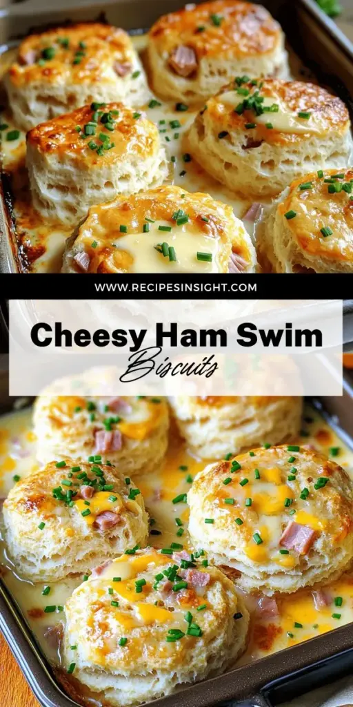 Dive into the delicious world of my Savory Ham and Cheese Butter Swim Biscuits recipe! These warm, cheesy delights are easy to make and perfect for breakfast, lunch, or dinner. With a heavenly combination of sharp cheddar and savory ham, every bite is pure comfort. Whether you're a baking novice or a seasoned pro, this recipe is a must-try! Click to explore the full recipe and tips for making these irresistible biscuits today!