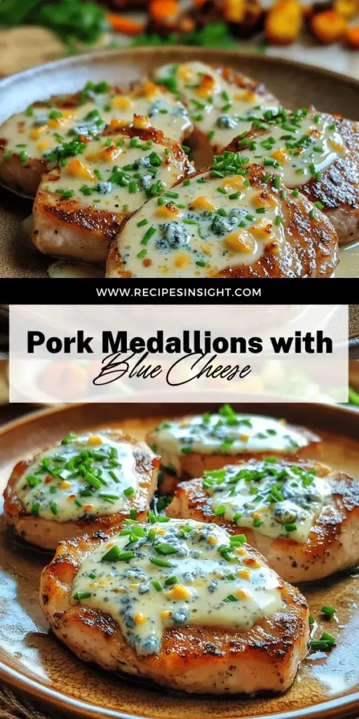 Elevate your dinner plans with this savory pork medallions with blue cheese sauce recipe! Tender pork is paired with a rich, creamy sauce that's sure to impress your guests. Follow simple steps to create this elegant meal, complete with tips for perfecting each element. Discover the delicious details and serving suggestions that'll make your culinary experience unforgettable. Click through to explore the full recipe and start cooking!
