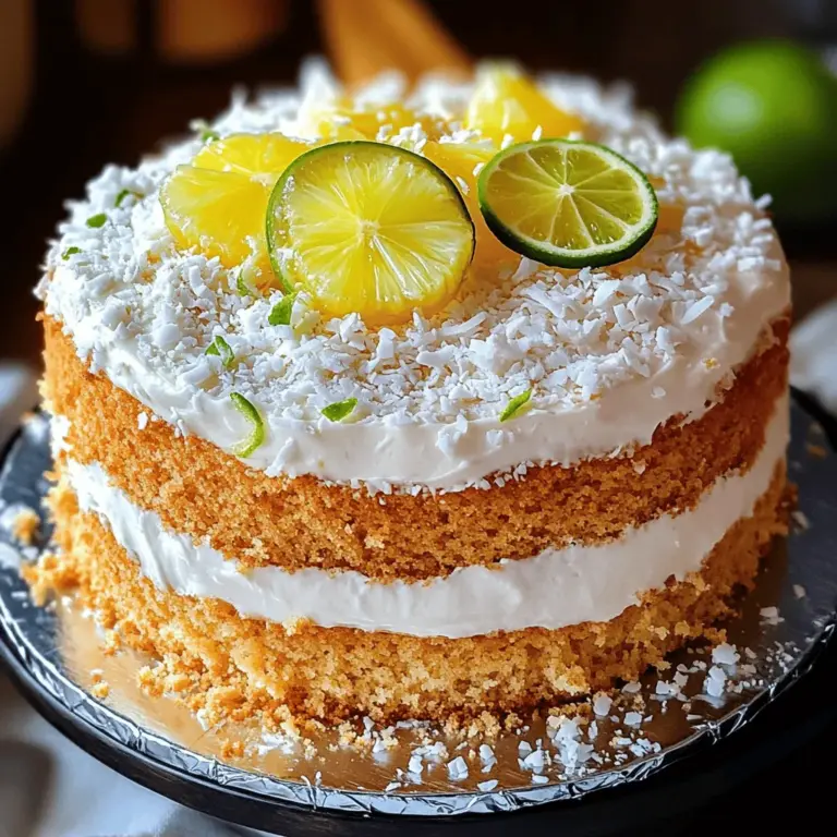 To make a delicious Pineapple Juice Cake, you'll need some key ingredients. Here is the list of what you will need: