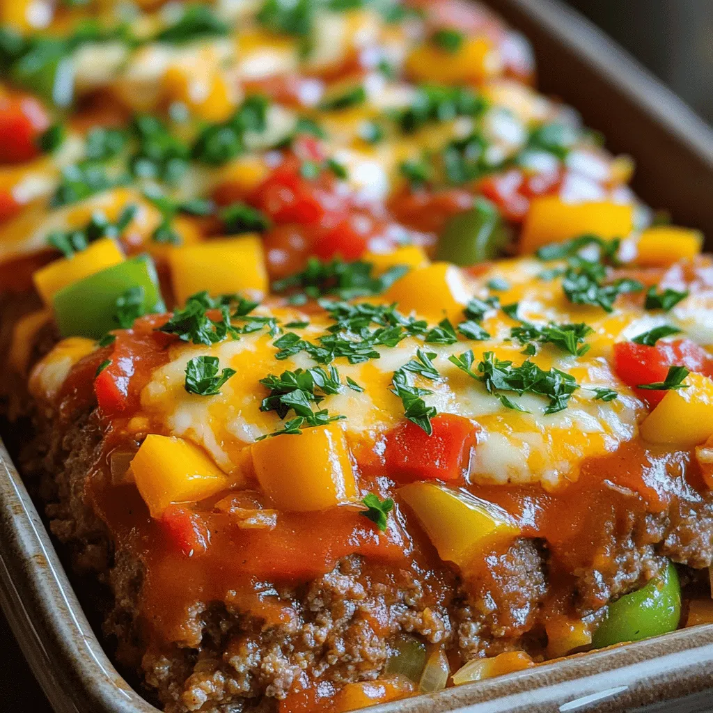 To make this cheesy loaded meatloaf casserole, you need key ingredients. Here’s what you’ll need: