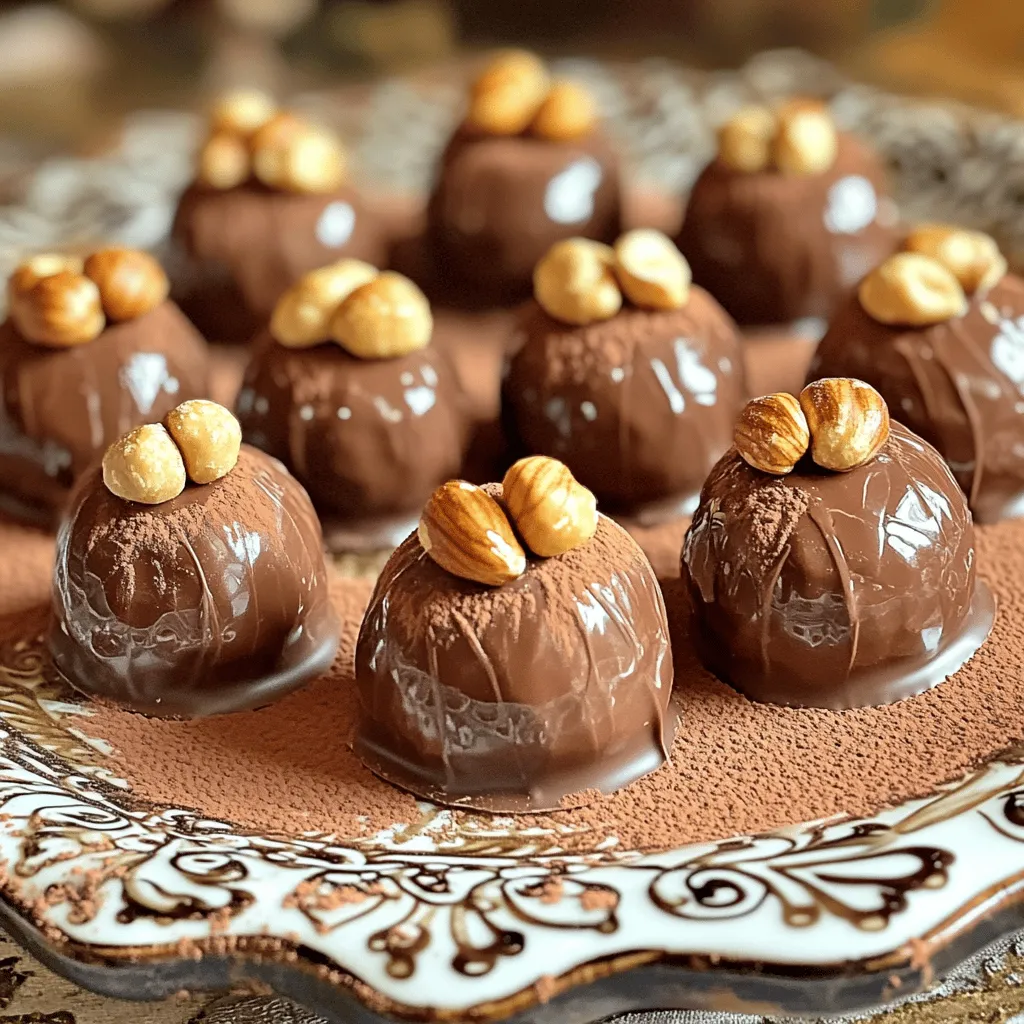 Creating these 5-Ingredient Ferrero Rocher desserts is simple and fun. Just gather these items.