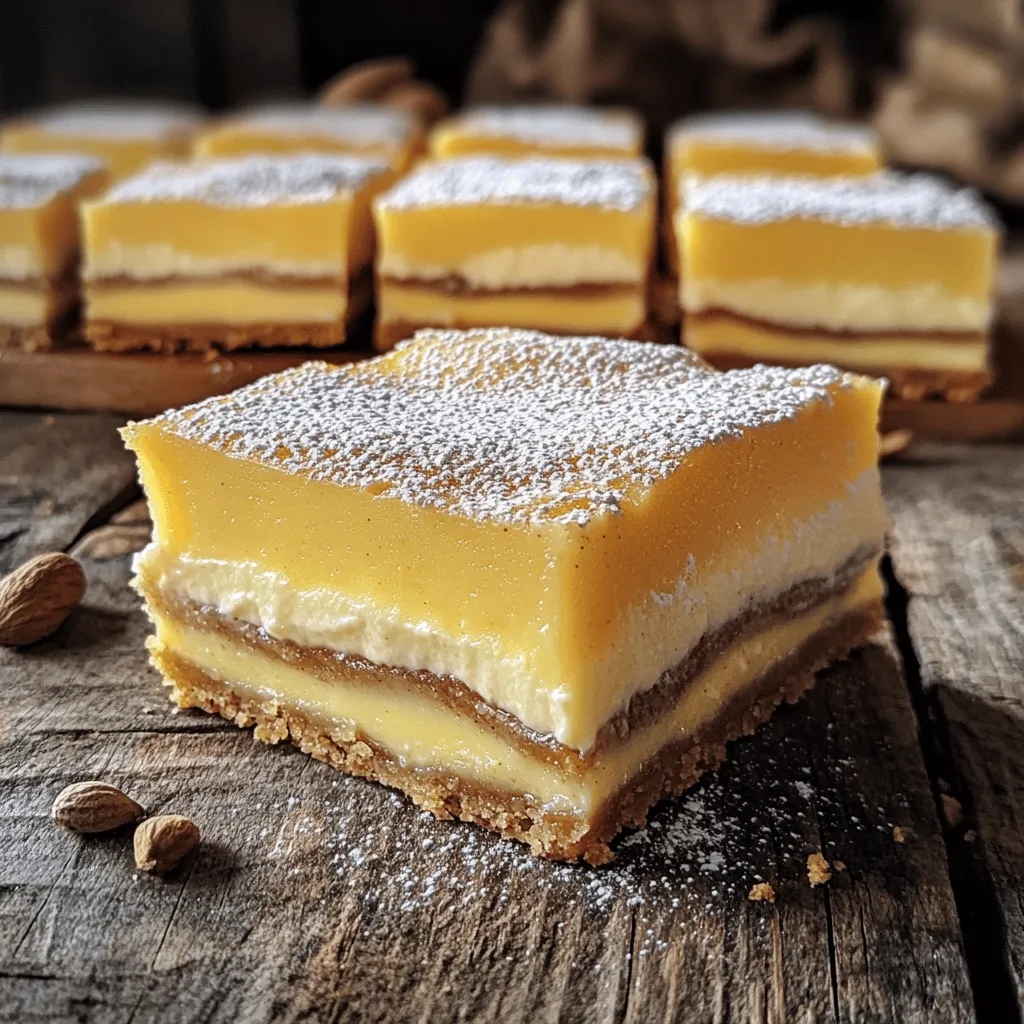 To make Vanilla Custard Cream Squares, you will need these ingredients: - 1 cup all-purpose flour - 1/2 cup unsalted butter, softened - 1/4 cup granulated sugar - 1/4 teaspoon salt - 2 large eggs - 1 cup whole milk - 1/2 cup granulated sugar (for custard) - 2 tablespoons cornstarch - 1 tablespoon vanilla extract - 1/4 teaspoon ground nutmeg (optional) - Powdered sugar for dusting