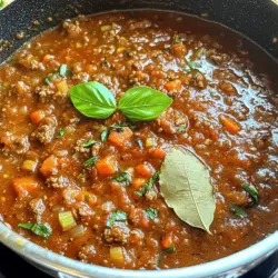 Homemade Spaghetti Sauce Flavorful and Simple Recipe