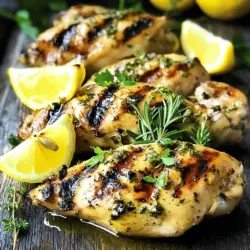 Lemon Herb Grilled Chicken Fresh and Flavorful Meal