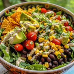 Vegan Taco Salad Bowls Fresh and Flavorful Meal