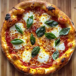 Classic Margherita Pizza Simple and Savory Delight