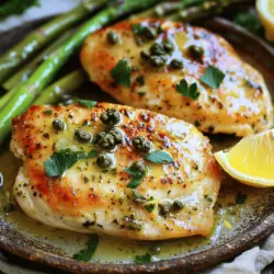 45. Chicken Piccata with Capers Tasty and Simple Meal