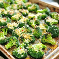 - 1 lb (450g) fresh broccoli - 4 cloves garlic, minced - 3 tablespoons olive oil - 1 tablespoon lemon zest - 2 tablespoons fresh lemon juice - 1 teaspoon salt - 1/2 teaspoon black pepper - 1/4 teaspoon red pepper flakes (optional) - 2 tablespoons grated Parmesan cheese (optional) When I make Lemon Garlic Roasted Broccoli, I rely on fresh ingredients. The broccoli should be bright green and firm. Garlic adds a strong flavor, while olive oil helps everything roast nicely. The lemon zest gives a fresh taste. Fresh lemon juice makes it bright and zesty. I like to add salt and pepper for balance. A bit of red pepper flakes can add a nice kick if you want. If you enjoy cheese, Parmesan can add a savory touch. These ingredients work together to create a simple yet flavorful dish. You can find the full recipe in the section above. - Preheat the oven to 425°F (220°C). - In a large bowl, mix olive oil, minced garlic, lemon zest, lemon juice, salt, and spices. - Toss the broccoli florets in the lemon garlic mixture. - Spread the coated florets on a baking sheet. Roast for 15-20 minutes until tender. - Stir the broccoli halfway through cooking for even roasting. - If you like, sprinkle Parmesan cheese on top and return to the oven for 2-3 minutes to melt. This simple dish will delight your taste buds. For the full recipe, see above. To get the best roast, size matters. If you have thicker broccoli florets, add a few extra minutes to your roasting time. Thin florets roast faster, so watch them closely. You want them tender yet crispy. Using parchment paper on your baking sheet makes cleanup easy. It helps prevent sticking and keeps your broccoli intact. Plus, it saves you time scrubbing pots and pans after cooking. Want to add more flavor? Consider spices like cumin or smoked paprika. Fresh herbs like thyme or rosemary can also brighten the dish. Just sprinkle them on before roasting for extra zest. For a twist, you can make a lemon garlic sauce. Mix olive oil, lemon juice, and minced garlic in a bowl. Drizzle this over the broccoli right after roasting. It gives your dish a fresh, vibrant taste. Check out the Full Recipe for all the details to make this dish shine! Enjoy your cooking! {{image_2}} You can change how you cook this dish for new flavors. First, try an air fryer. This method cooks the broccoli faster. It gives a nice crispness without much oil. Simply toss the seasoned broccoli in the air fryer. Set it to 400°F (200°C) and cook for about 10 minutes. Shake it halfway through for even cooking. Grilling is another great option. It adds a lovely smoky flavor. Just preheat your grill and place the broccoli on a grill basket. Grill for about 8-10 minutes. Keep an eye on it to avoid burning. The charred edges add a nice touch. You can easily make this dish fit your diet. For a vegan version, skip the Parmesan cheese. The dish will still taste great without it. The lemon and garlic give enough flavor. If you need it gluten-free, this recipe is already safe. Just make sure all your other ingredients are gluten-free. Enjoy it as a side or a main dish. There are many ways to enjoy Lemon Garlic Roasted Broccoli. For the full recipe, check earlier in the article. To keep your leftover lemon garlic roasted broccoli fresh, store it in airtight containers. This keeps moisture out and helps maintain flavor. You can keep it in the fridge for up to three days. After that, the texture may change, and it might lose some taste. When you want to enjoy your leftovers, the best way to reheat them is in the oven. Preheat the oven to 350°F (175°C). Spread the broccoli on a baking sheet and heat for about 10 minutes. This method keeps the broccoli crispy. You can also use the microwave. Just place the broccoli in a microwave-safe bowl. Heat it for 1-2 minutes, stirring halfway through. This method makes it soft but may not keep the crunch. If you have extra broccoli, try adding it to other dishes. It works great in salads, stir-fries, or as a topping on pizza. You can mix it into pasta for a quick meal, too. For the full recipe, check out the sections above! To make Lemon Garlic Roasted Broccoli, follow these simple steps: 1. Preheat your oven to 425°F (220°C). 2. Take a big bowl. Mix olive oil, minced garlic, lemon zest, lemon juice, salt, and pepper in it. 3. Add the broccoli florets and toss until they are all coated. 4. Spread the broccoli on a baking sheet lined with parchment paper. 5. Roast in the oven for 15 to 20 minutes. Stir halfway for even cooking. 6. If you want, sprinkle Parmesan cheese on top in the last few minutes. 7. Serve hot and enjoy! For the full recipe, check out the earlier section. Yes, you can use frozen broccoli for this recipe. - Thaw the broccoli first to get the best results. - Pat it dry with a towel to remove excess moisture. - You may need to adjust the roasting time. Frozen broccoli may cook faster. Lemon Garlic Roasted Broccoli pairs well with many dishes: - Serve it with grilled chicken or fish for a nice balance. - Try it with pasta for a filling meal. - You can add it to a grain bowl with quinoa or rice. Yes, this recipe is healthy and packed with nutrients. - Broccoli is high in vitamins C and K. - It has fiber that aids digestion. - The olive oil adds healthy fats. - Garlic has many health benefits, including boosting your immune system. This dish is a great choice for a balanced diet! Lemon Garlic Roasted Broccoli is simple and tasty. We covered its key ingredients, like fresh broccoli and garlic. You learned step-by-step how to prepare, roast, and enhance the dish. I shared tips for perfect roasting and variations for different diets. This dish is not just healthy; it is also versatile. Whether you grill or air fry, you can enjoy broccoli in many ways. Remember to store leftovers properly for later meals. Enjoy making this dish, and let its bright flavors shine!